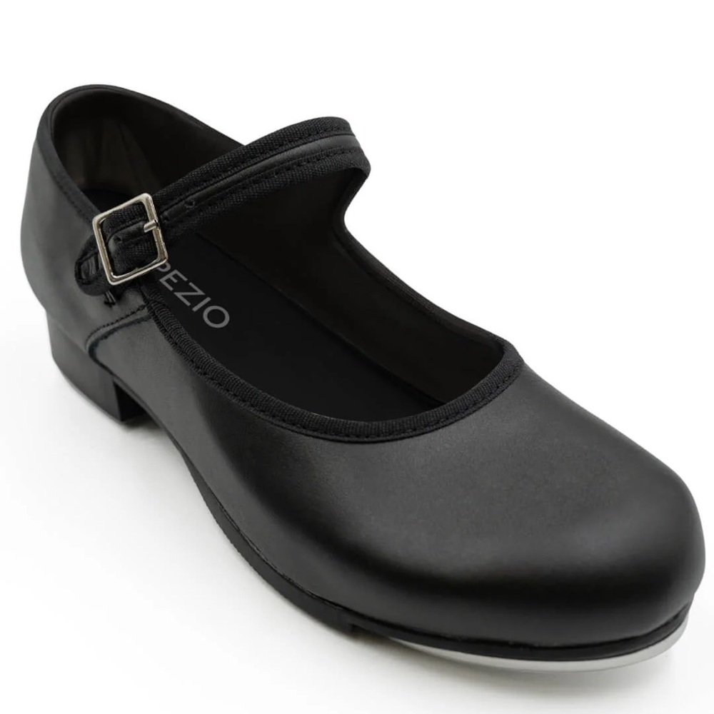 Capezio Women's 3800 Mary Jane Tap Shoe in Matte Black